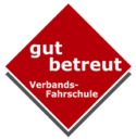 Logo "gut betreut" Verbandsfahrschule